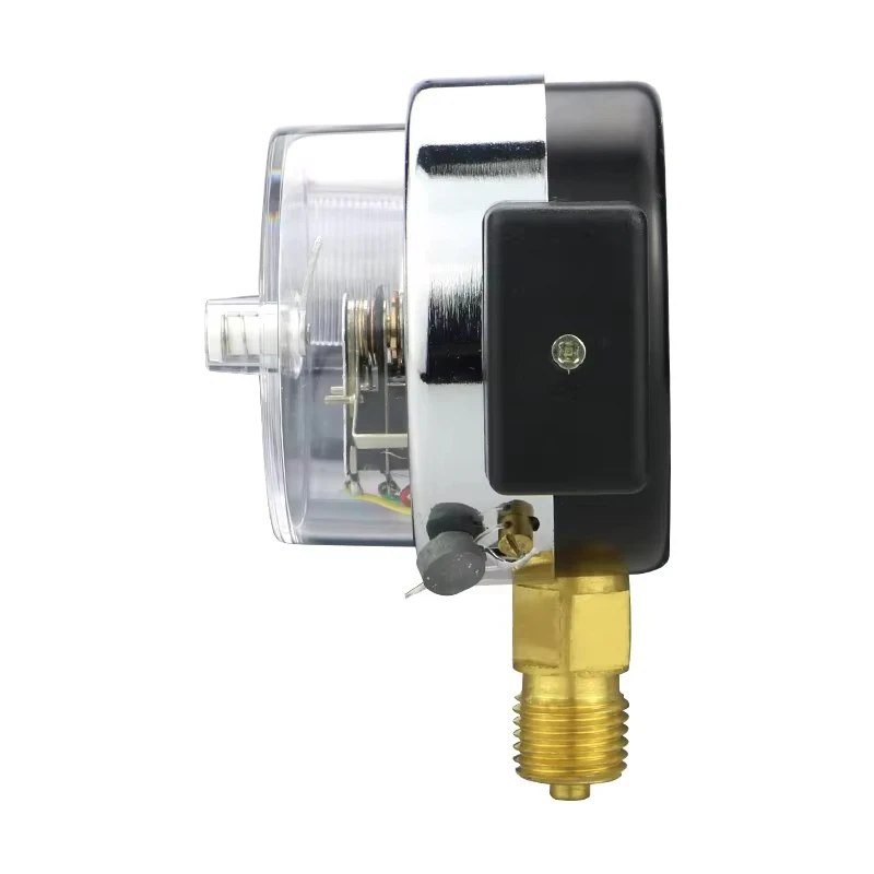 -0.1-0MpaYX-60 electric contact pressure gauge, upper and lower limit control radial pressure gauge, air pressure hydraulic oil