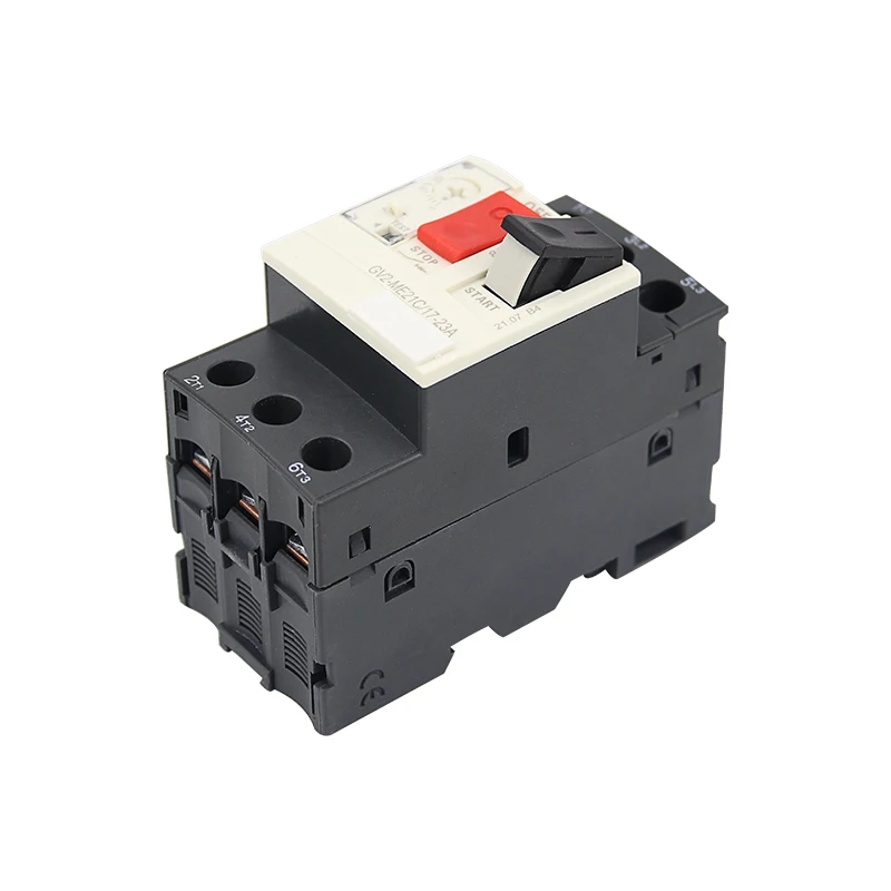 GV2ME10C Motor Protection Circuit Breaker - Push Button Thermal Magnetic Switch for Electric Motor Safety