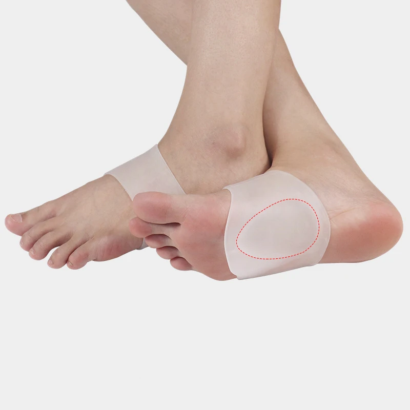 1Pair Foot Arch Support Flat Foot Insoles for Flat Feet Support Orthopedic Pad Flat Insole Corrector Plantar Fasciitis Support