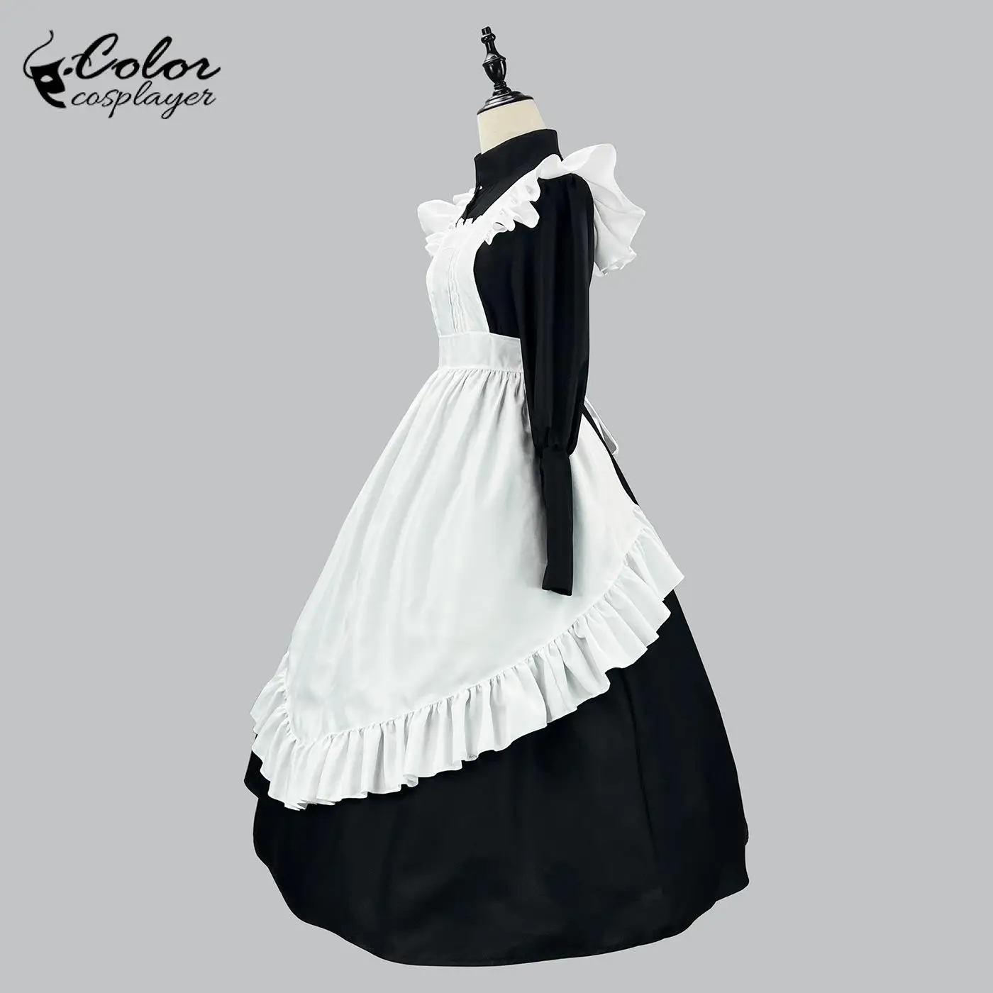 Thumbnail 2 - #2 Trending Maid Costume Dresses with Apron Sets Right Now