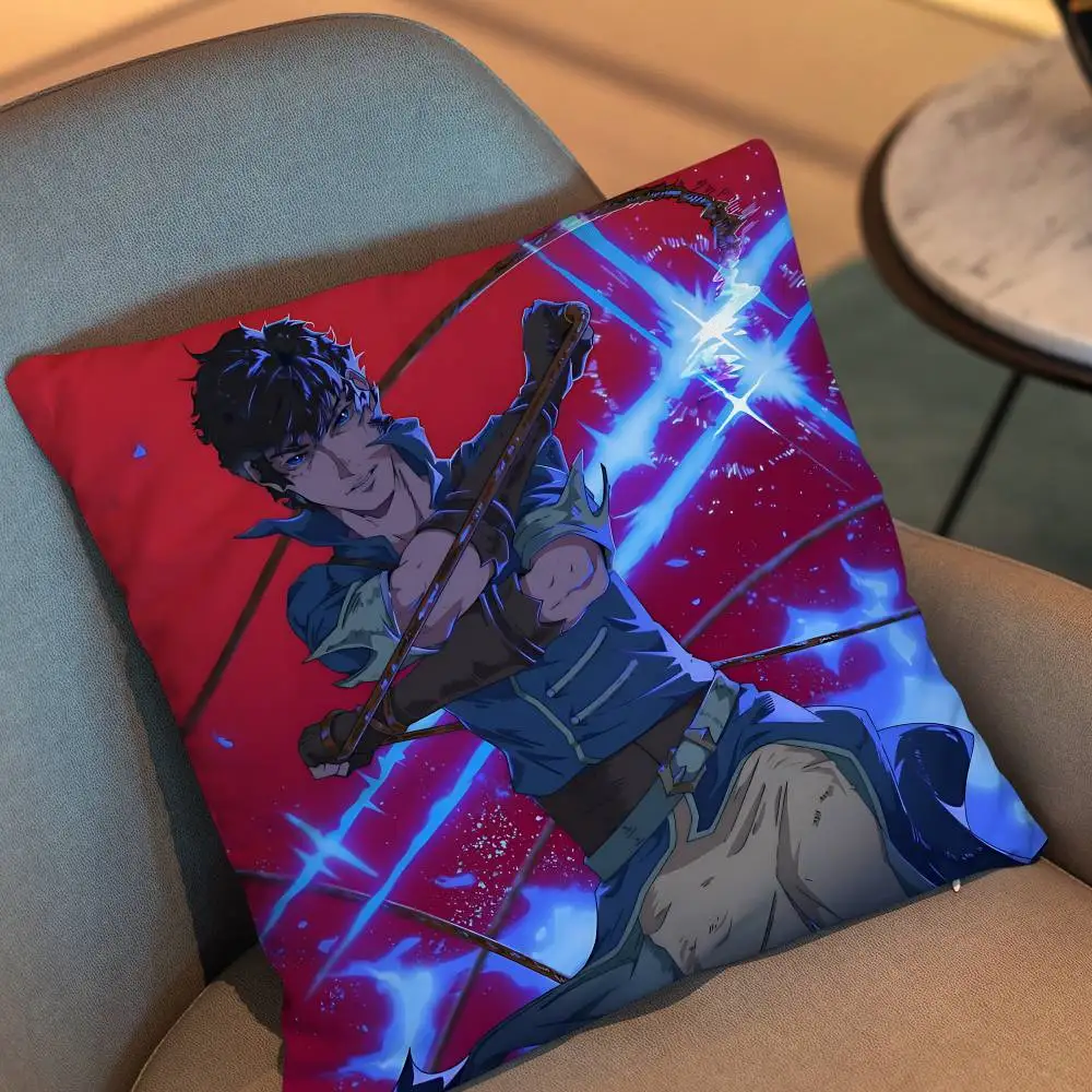 Passionate Castlevania Nocturne Print Throw Pillow Cover 45×45cm Square Cushion Case for Living Room Bedroom Decor