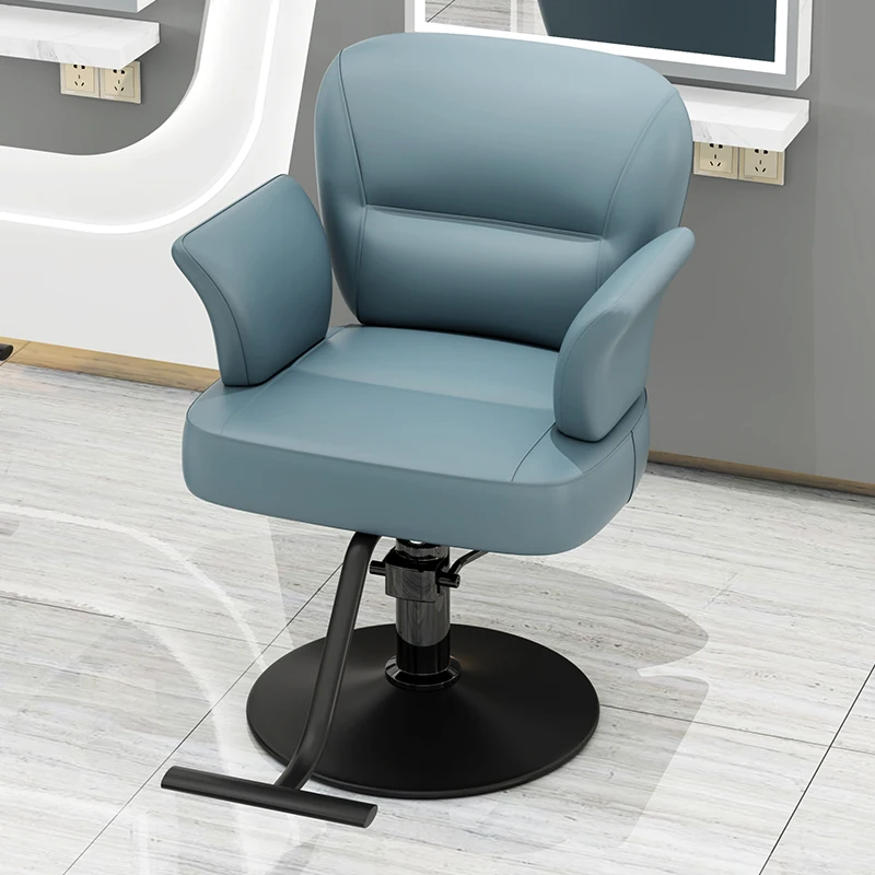 الراحة كرسي حلاق بسيط الرجعية مصغرة الكلاسيكية صالون تجميل الأثاث الفاخرة الحلاق الاشياء Woonkamerstoelen كرسي صالون