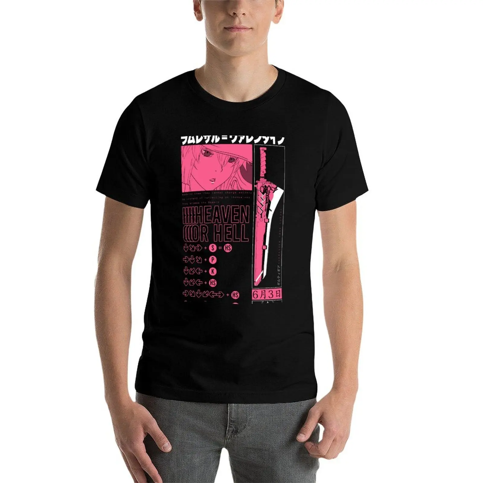 HEAVEN OR HELL RAMLETHAL REDUX T-Shirt man t shirts for men essential t shirt cotton tshirt 100% T-shirt - view 3
