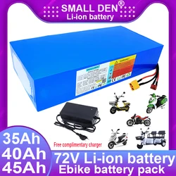 72v 35ah 40ah 45ah 3500w Three wheeled Motorcycle Inverter 84v 20s 7P 8P 9p Lithium ion Battery 50a BMS Duty Free+Charger