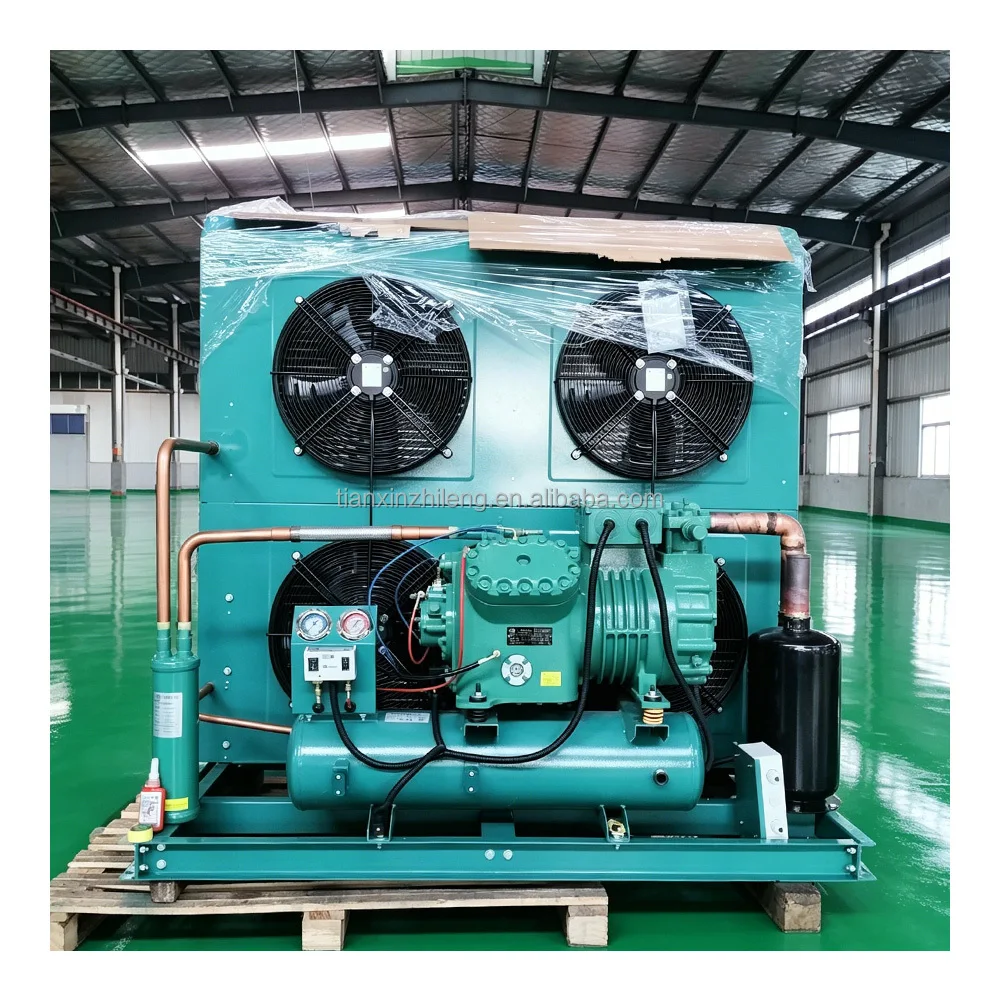 Copeland Scroll Type Air Cooled Refrigeration Condensing Unit with 20kw Cooling Capacity for Cold Storage Freezer Applications