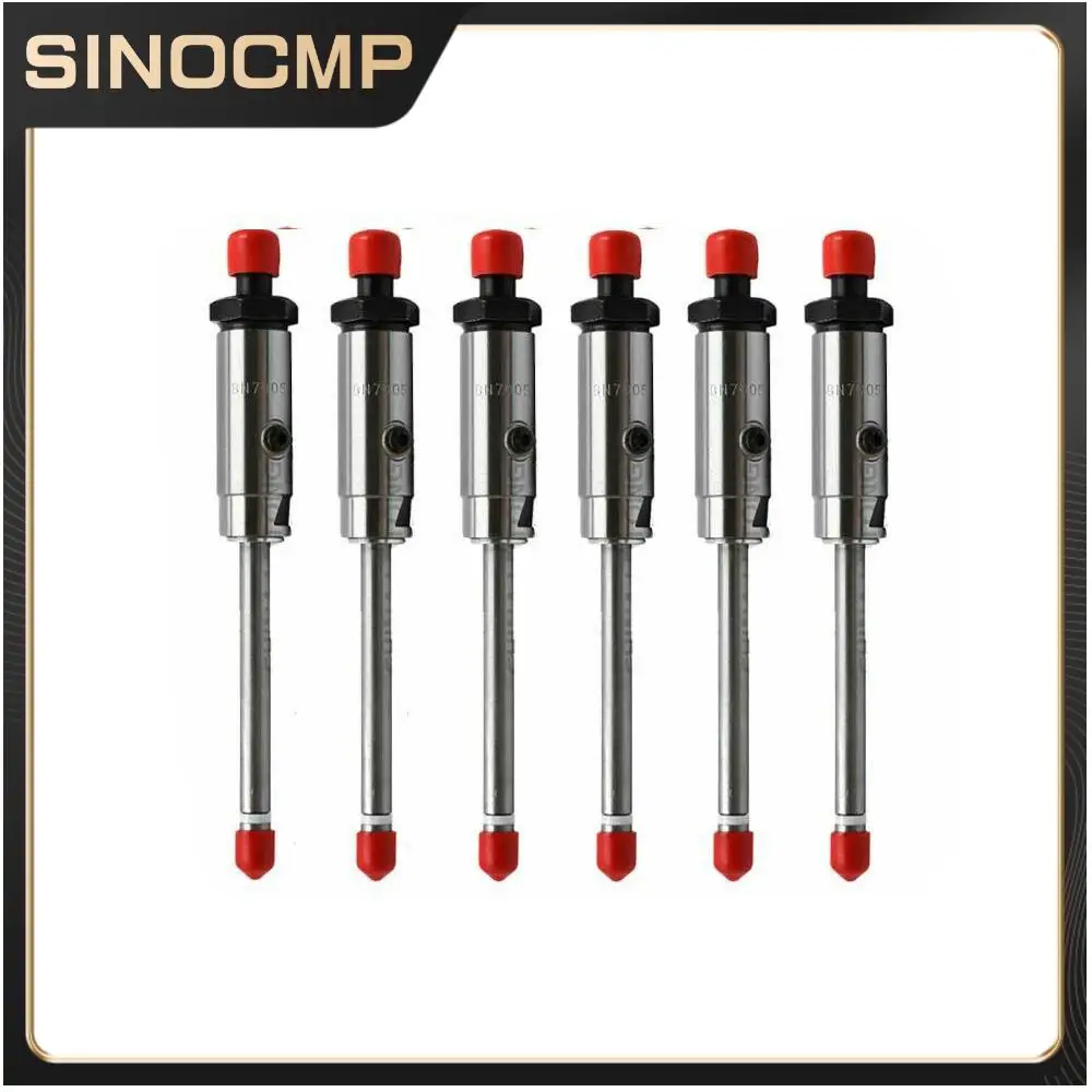 

6x 8N7005 Fuel Injector Pencil Nozzle for CAT Caterpillar 3304 3304B 3306 3306B Engine Parts Fuel Supply System Brand New