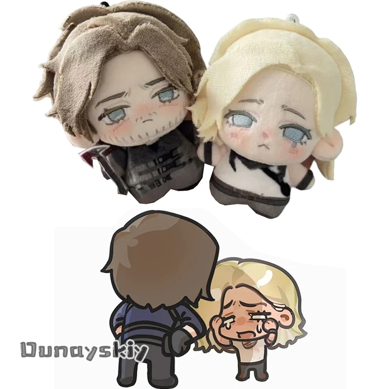 Cosplay REE9 Anime Leon Grace Kawaii Decoration 10cm Cartoon Mini Plush Prop Accessory Halloween Disguise Ornament Props