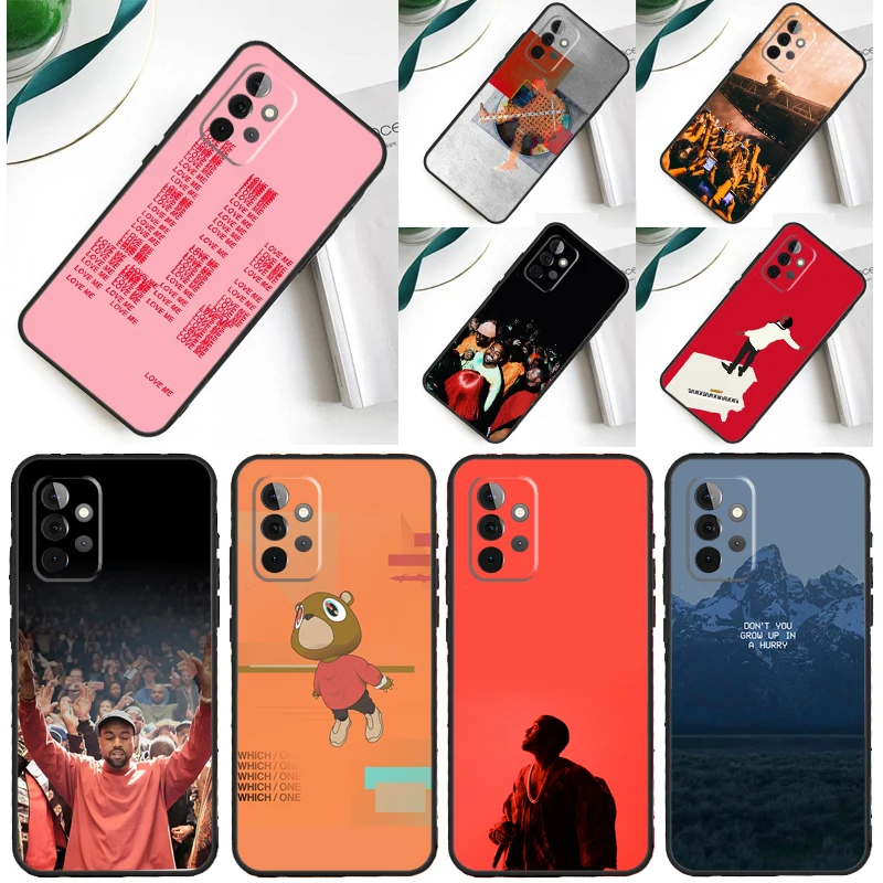 Kanye-West Case For Samsung Galaxy A54 A34 A24 A14 A12 A22 A32 A42 A52 A72 A52S A51 A71 A13 A53 Cover