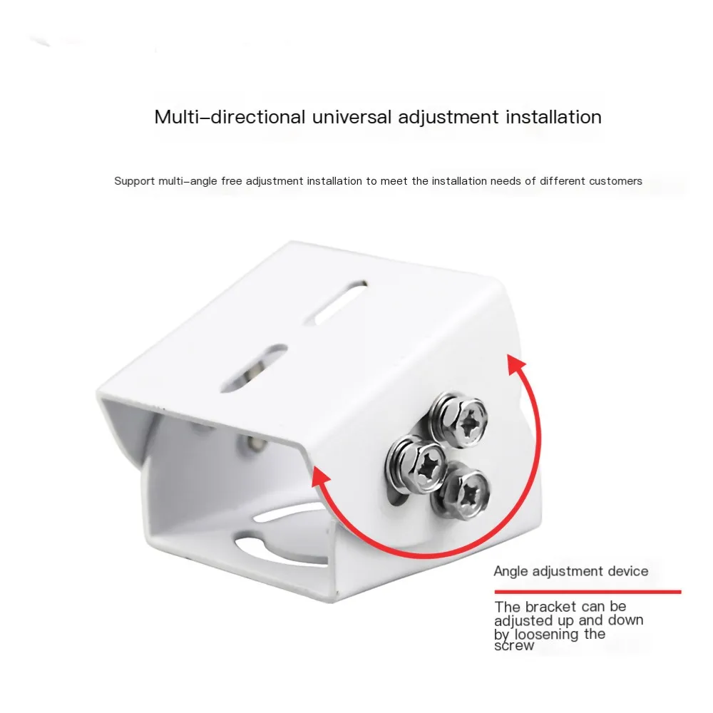 Medium Steel Thickened Monitoring Camera Duckbill Bracket Universal Joint