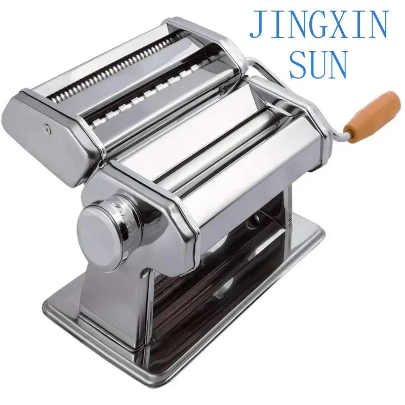 Pasta Maker Machine Hand Crank  Roller Cutter for Homemade Noodle Maker  Spaghetti Fresh Dough Making Tools Rolling Press