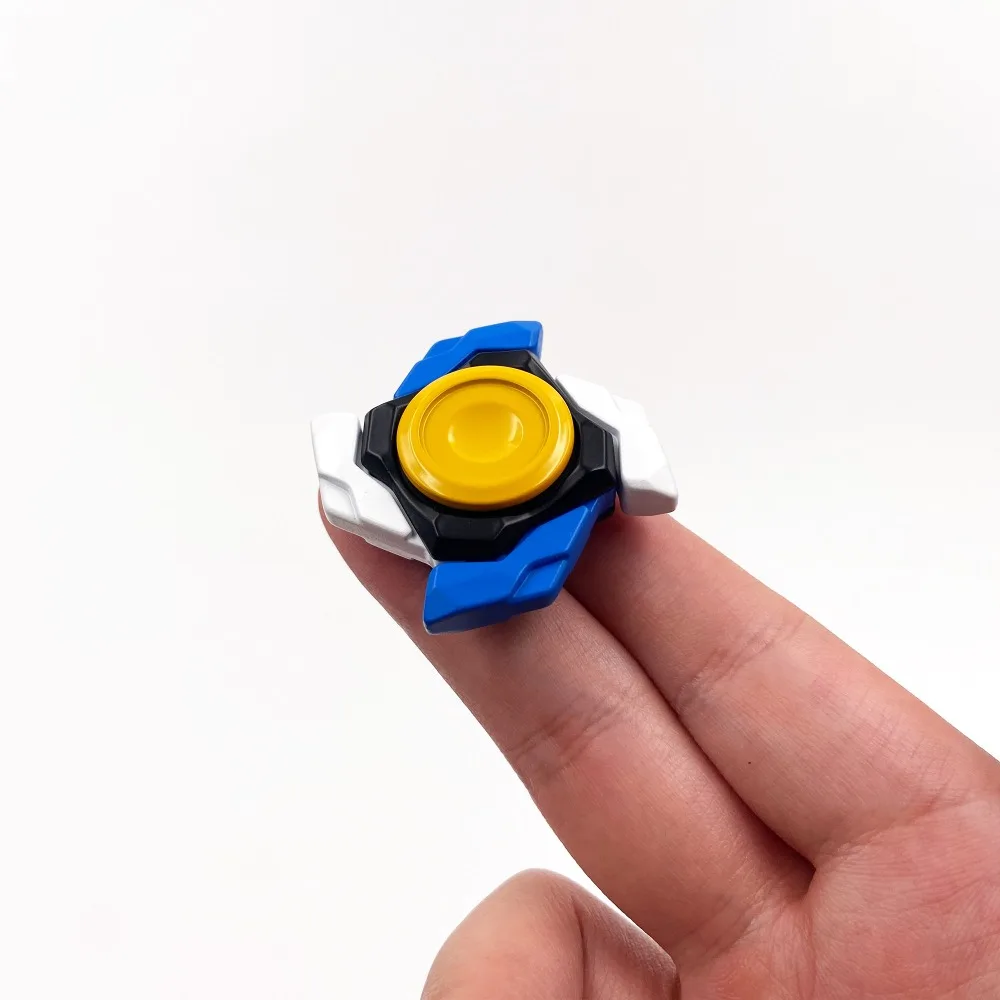 OUYEDC Kaijia Mountain Wind Blue and White 4-Leaf Mechanical Fidget Spinner Desktop Decompression Toy