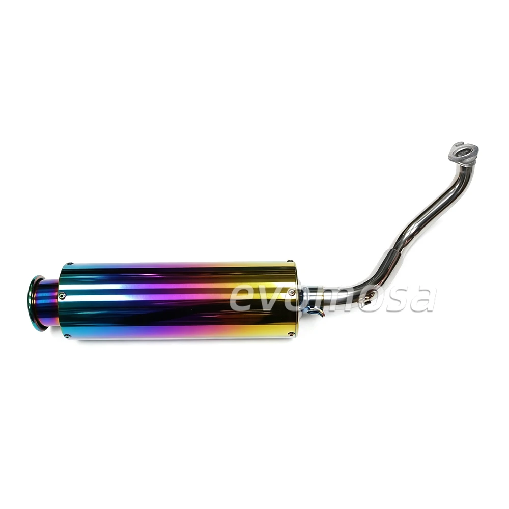 Motorcycle Modified Motorcycle Full Exhaust System Suitable For Honda DIO AF34 AF35 AF38 ZX50 Exhaust Muffler Racing Scooter