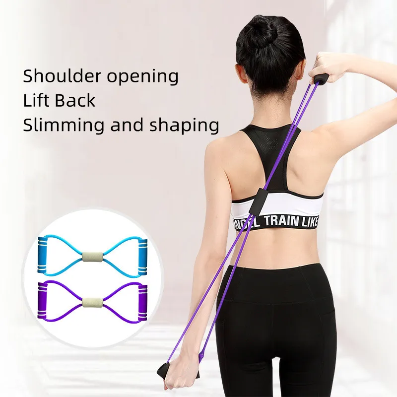 Puller Women's training shoulder-chest dilator  home fitness equipment men's arm strength 8 Word chest muscle training 1 puller