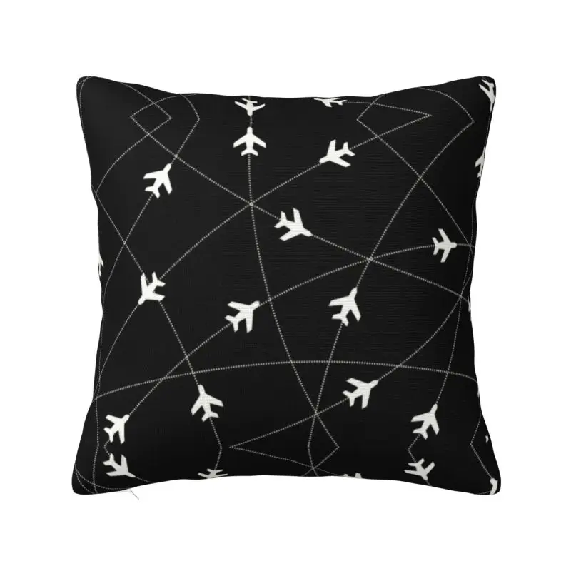 Air Traffic Controllers Luxury Throw Pillow Cover Bedroom Decoration Fighter Pilot Aircraft Car Cushion