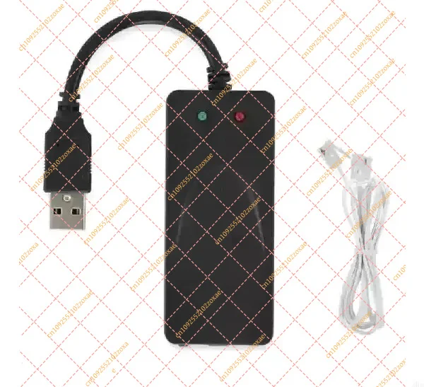 CX93010 Dual Port USB Fax Card, 56K V.92 Data Fax Voice Modem for Desktop PC Computer