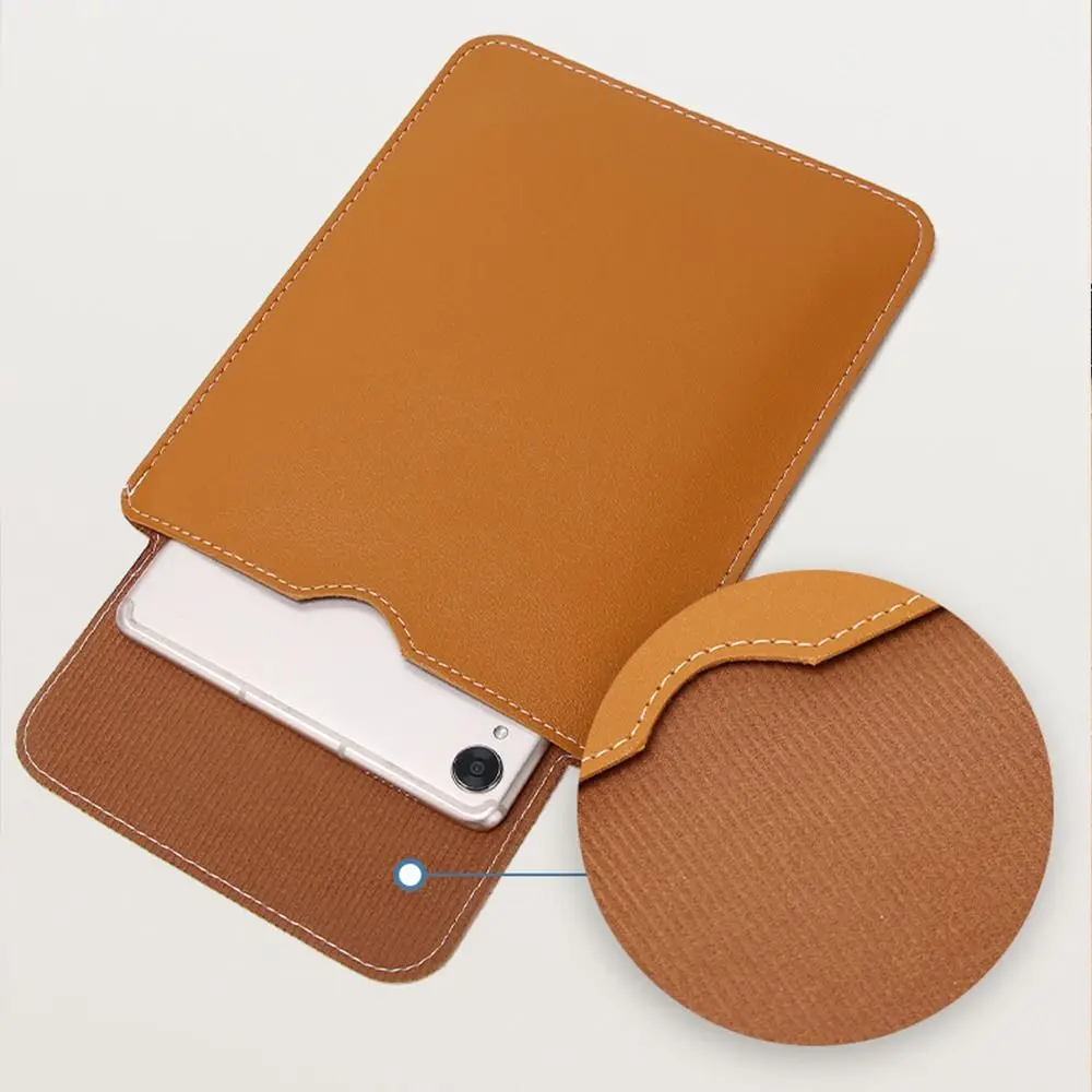 High Quality PU Leather+Plush Laptop Sleeve Case Shockproof Portable Ultrabook Cover Ultra Thin Notebook Protective Pouch Office