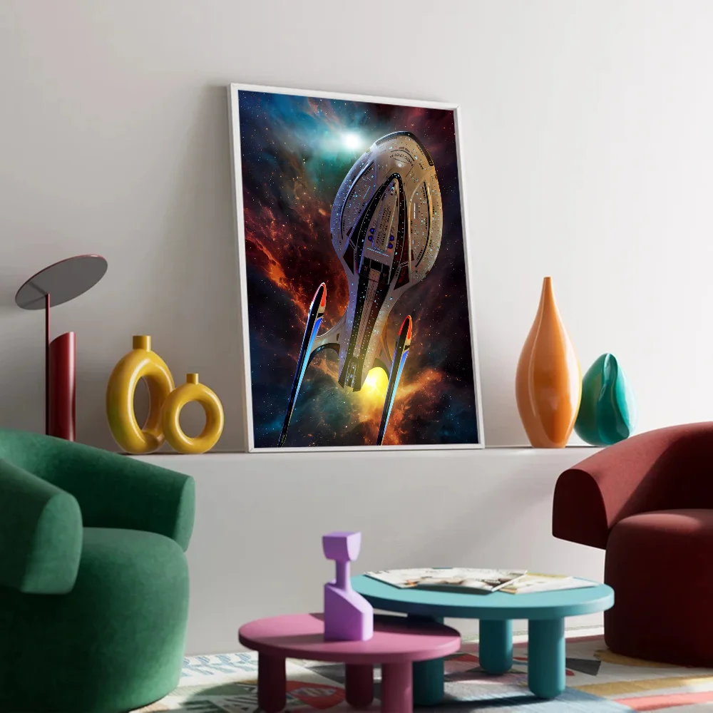 Movie Star T-Trek Anime Posters Sticky HD Quality Wall Art Retro Posters for Home Kawaii Room Decor