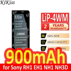 900mAh KiKiss Powerful Battery LiP-4WM LiP4WM for sony RH1 EH1 NH3D NH1 MJ97 HMD Charger