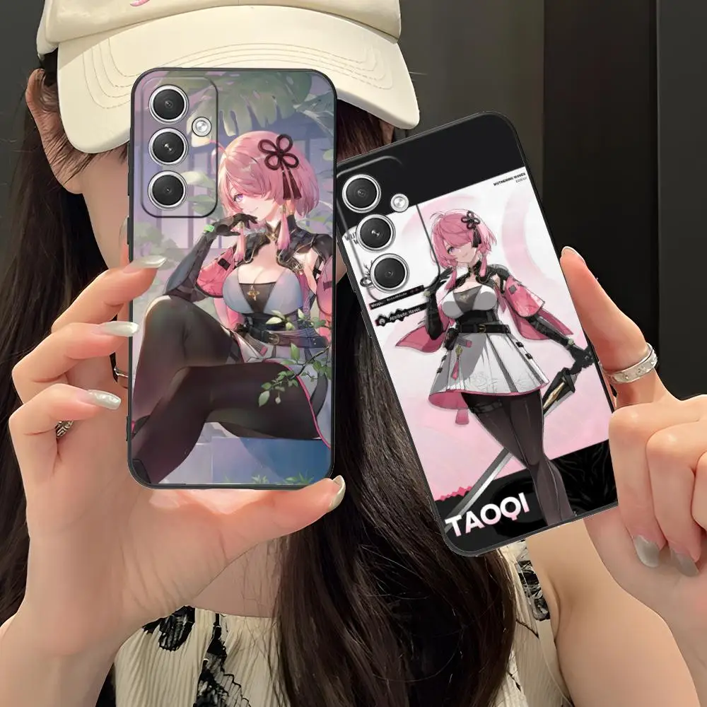 

Wuthering Waves Taoqi Phone Case for Samsung Galaxy S25 S24 S23 S22 S21 S20 Note20 Plus FE Ultra Colour Protective Luxury Cover