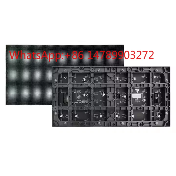 P1-P3 Indoor Flexible LED Display Module Ultra HD High Refresh Advertising Video Screen