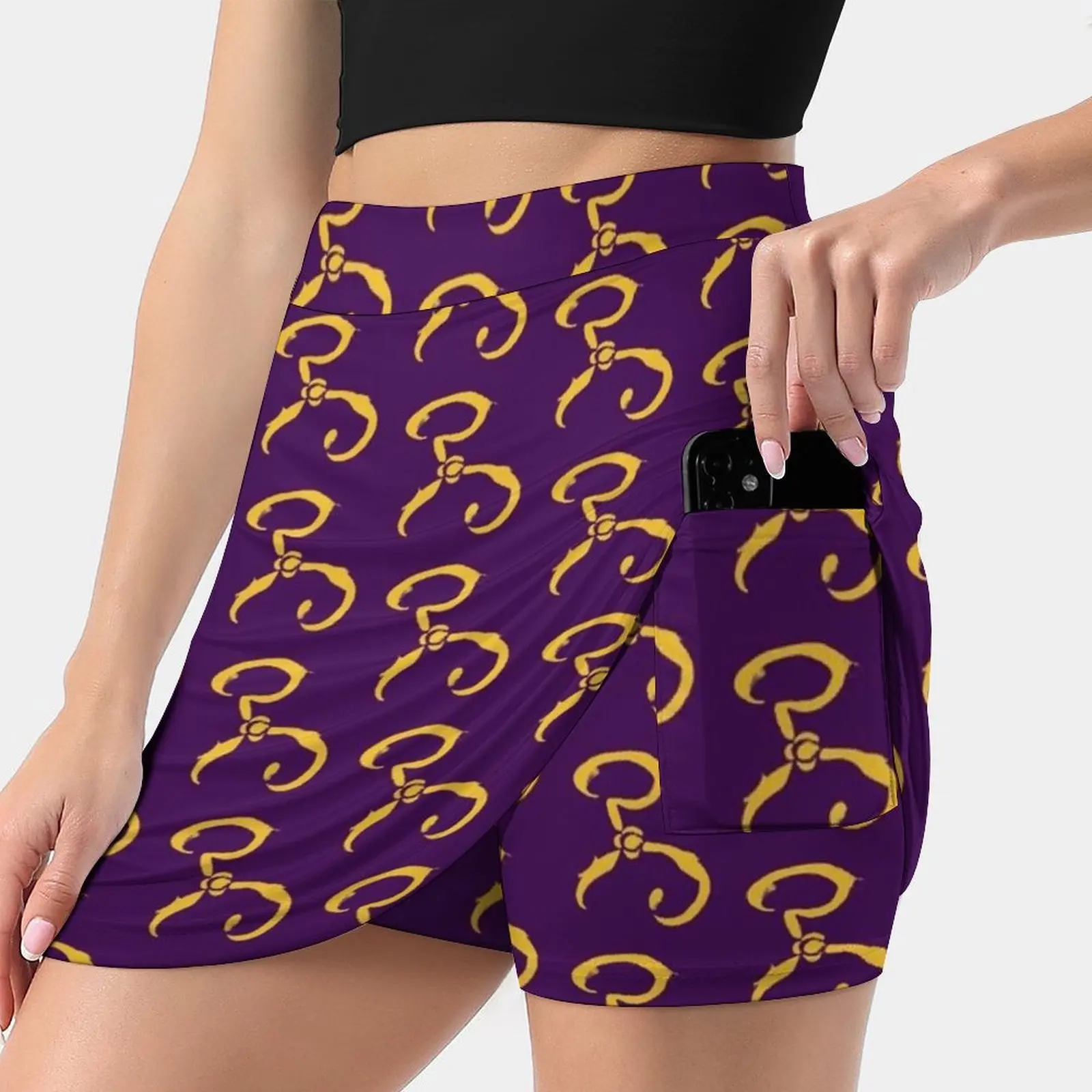 Call Of Cthulhu-The Yellow Sign-In King'S Gold Women's skirt Mini Skirts A Line Skirt With Hide Pocket Call Of Cthulhu Yellow