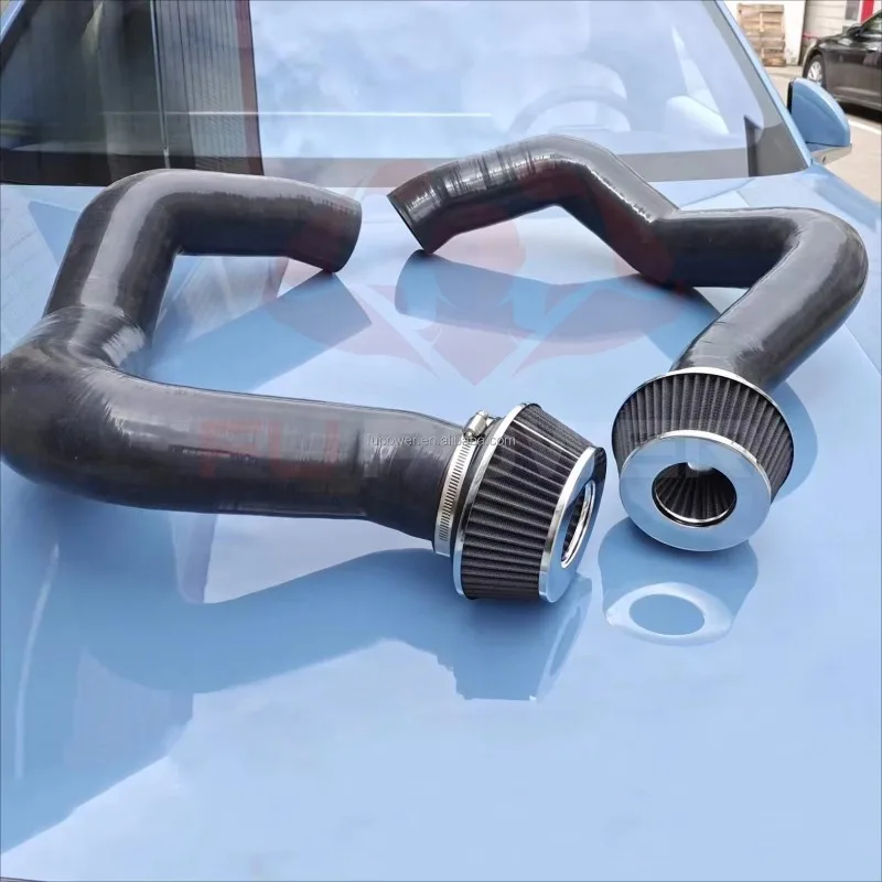 Silicone Front Mount Intake Kit with Filters for G30 2020+ M550I or M8 | M5 ( F90 / F91 / F92 / F93 )