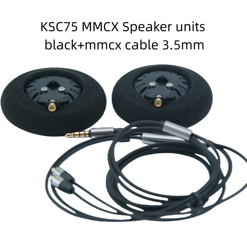 Suitable for Auriculares KOSSO KSC75 Mmcx Speaker Units Repair Parts Vintage Headphone Speakers with MMCX Cable