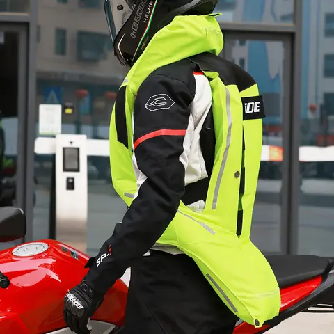 Giacca protettiva per airbag da moto Gilet da moto Airbag riflettente Airbag da motocross Gilet da moto protettivo