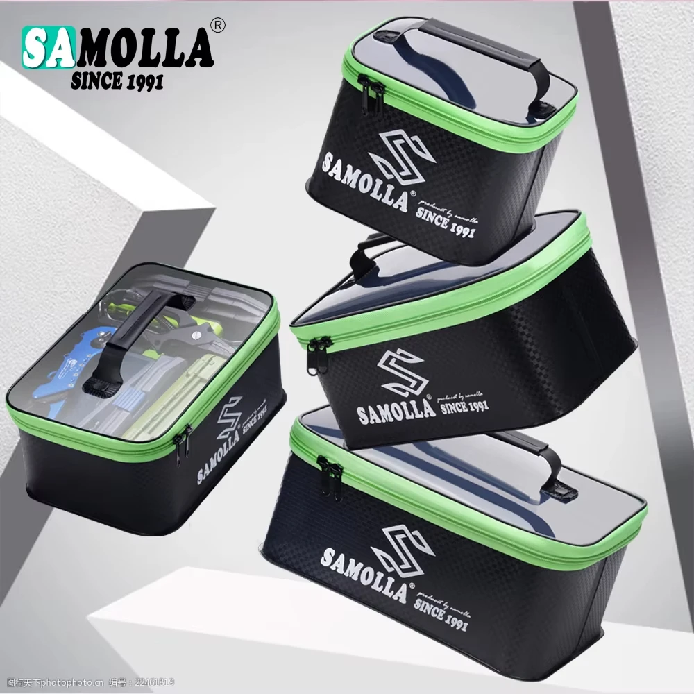 Caja EVA pesca impermeable – Cubo peces vivos bolso flotante