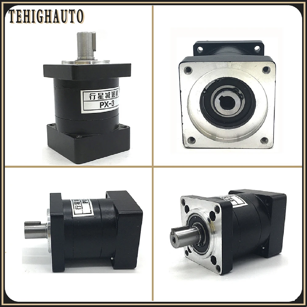 Servo Motor Gear Planetary Gearbox Step-down 130mm Nema52 Stepper Motor Reducer Ratio 3:1,5:1,9:1-216 200Nm Motor Reduction Gear