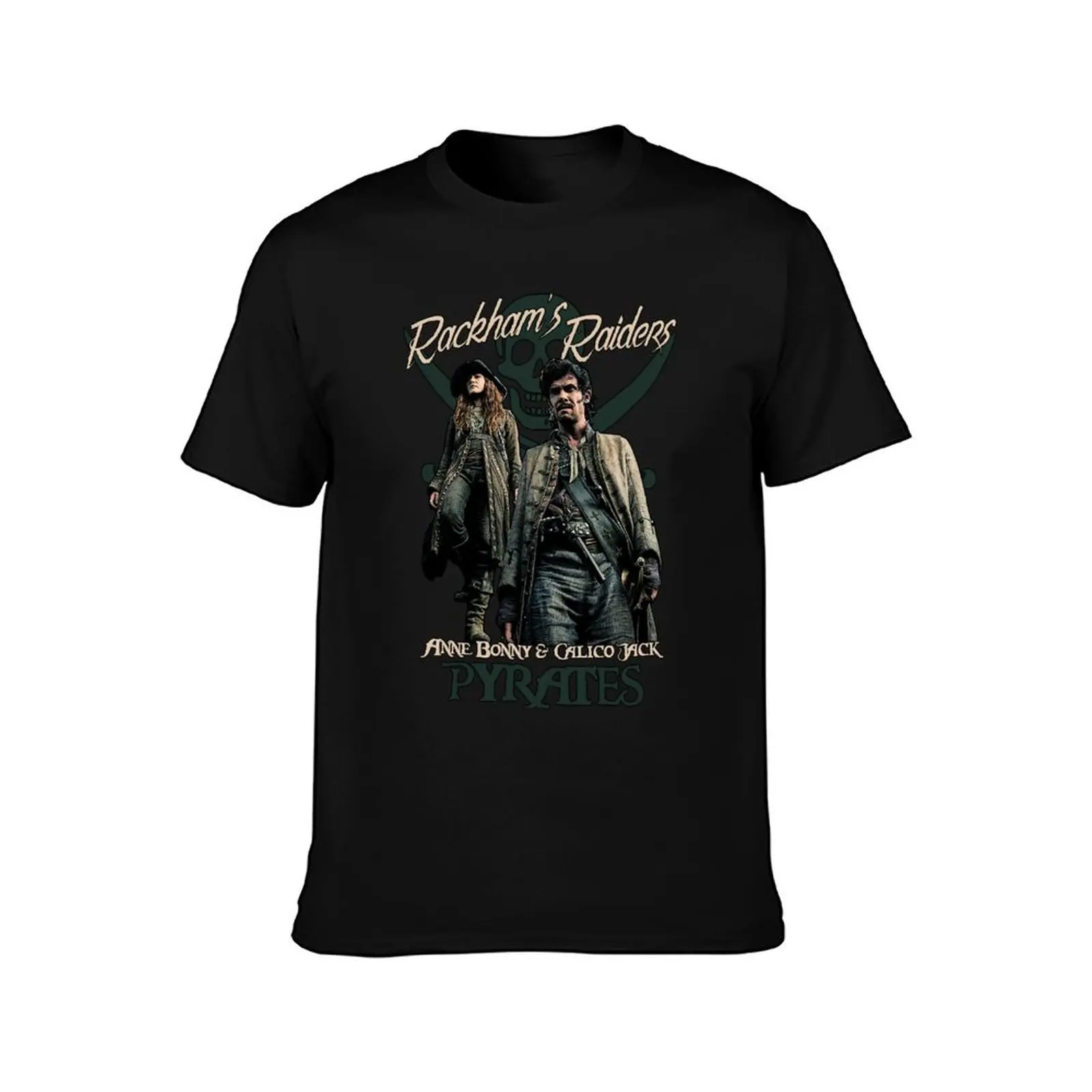 Day Gift For Black Sails Rackham'S Raiders Gifts For Movie Fan T-Shirt topping tees Aesthetic clothing vintage t shirt men