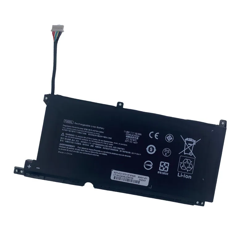 Nuova batteria per laptop PG03XL da 11,55 V 4323 mAh per HP Pavilion Gaming 15-DK DK0003nq 15-DK0020TX 15-EC0000 OMEN 5X FPC52 HSTNN-DB9G