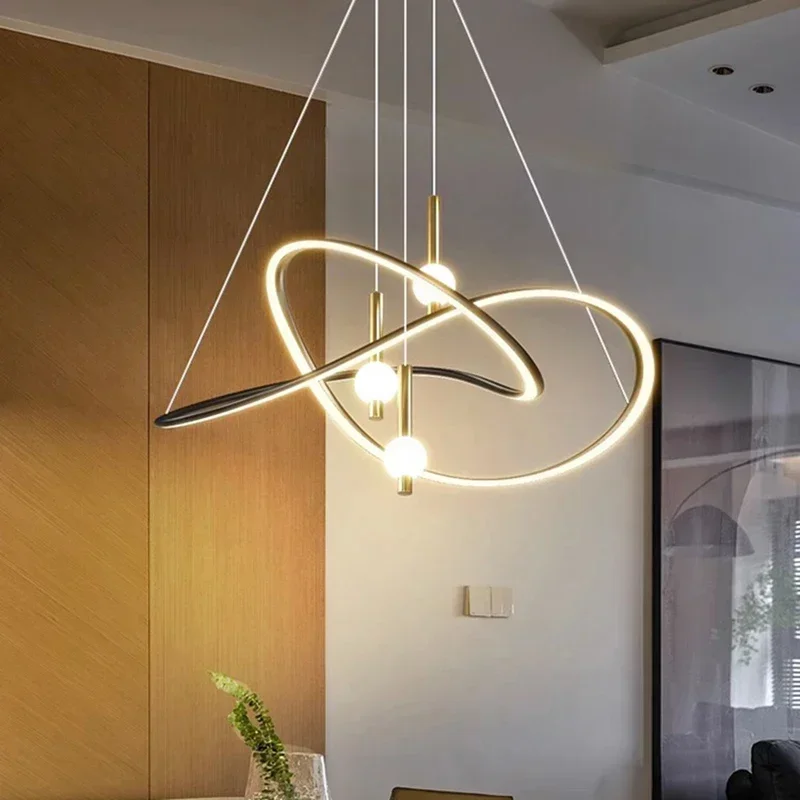 Luxury Creative LED Pendant Light Nordic Modern Decor Chandeliers Living Dining Room Bedroom Lighting Fixtures