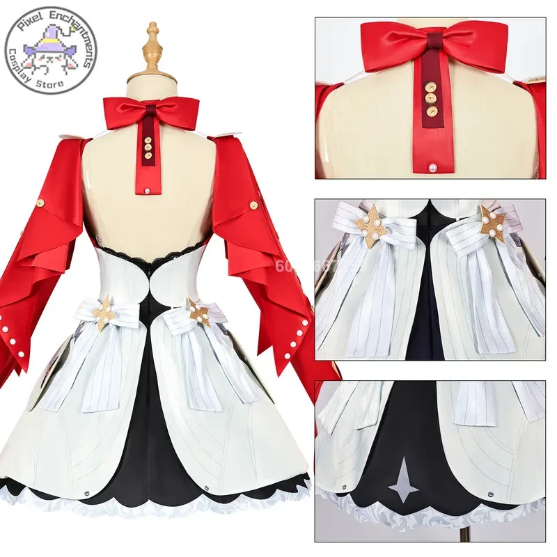 Juego popular Zenless Zone Zero Lyra's songstress Astra Yao disfraz de Cosplay anime vestido para mujer Halloween Comic Con conjunto completo