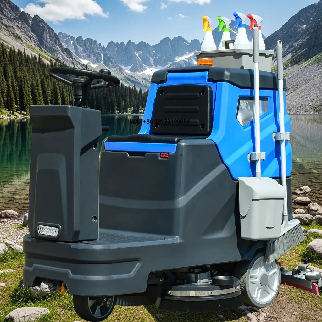 

Commercial Side Brush Sweepers New Condition Motor Core Sweeper With Ce