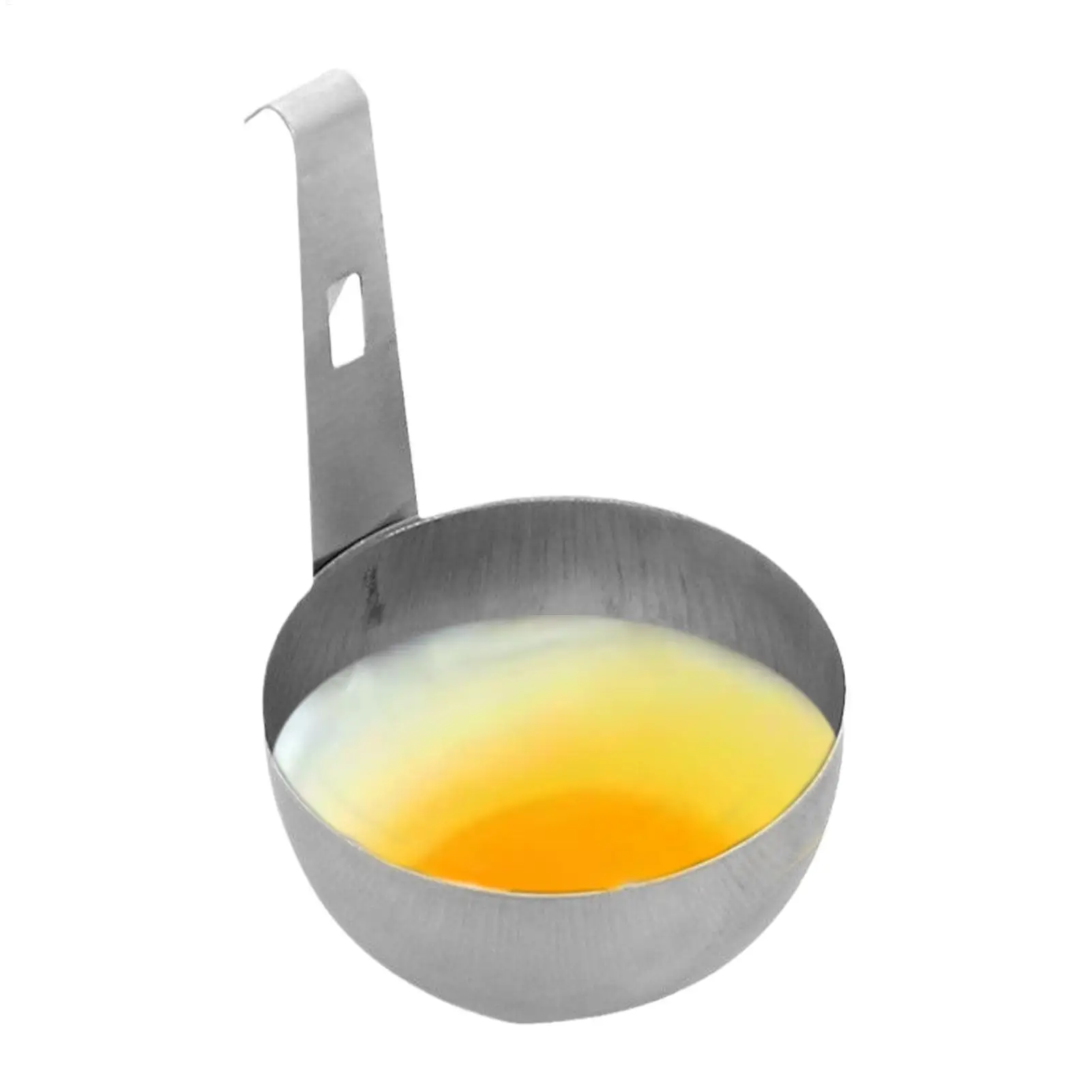 Stainless Steel Boiled Egg Poacher Mold Hanging handle egg cooker Poached egg maker Spoon Boiled Holder Egg Steamer Rack
