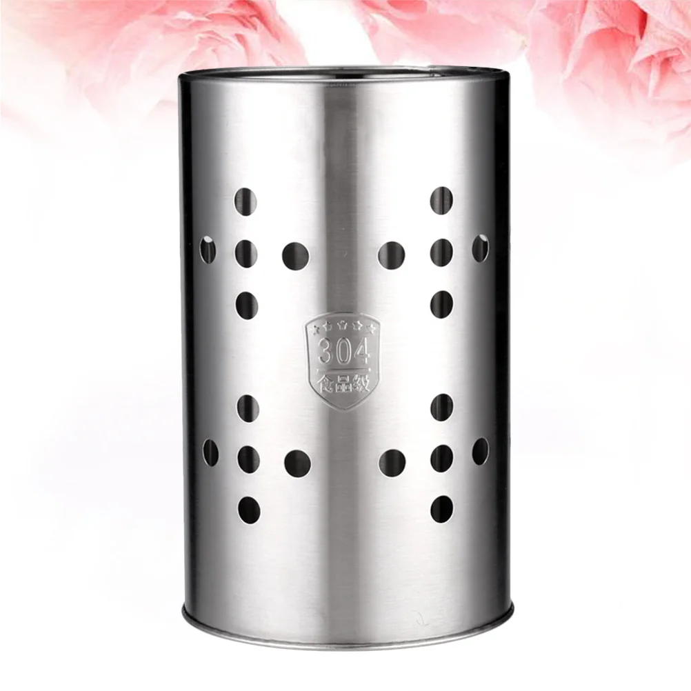 

Stainless Steel Chopstick Holder 16.5Cm High Smooth Lightweight Multi-Holds Design For Home Restaurant Dorm