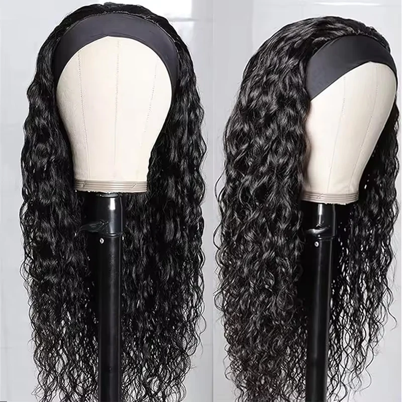 Thumbnail 2 - #52 Popular Human Hair Headband Wigs Choices