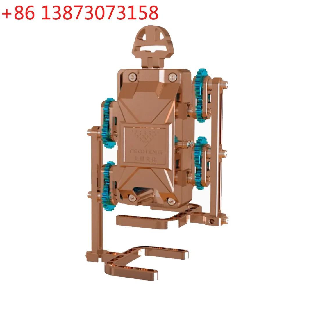 Saturn walker robot mechanical art assembly ornament