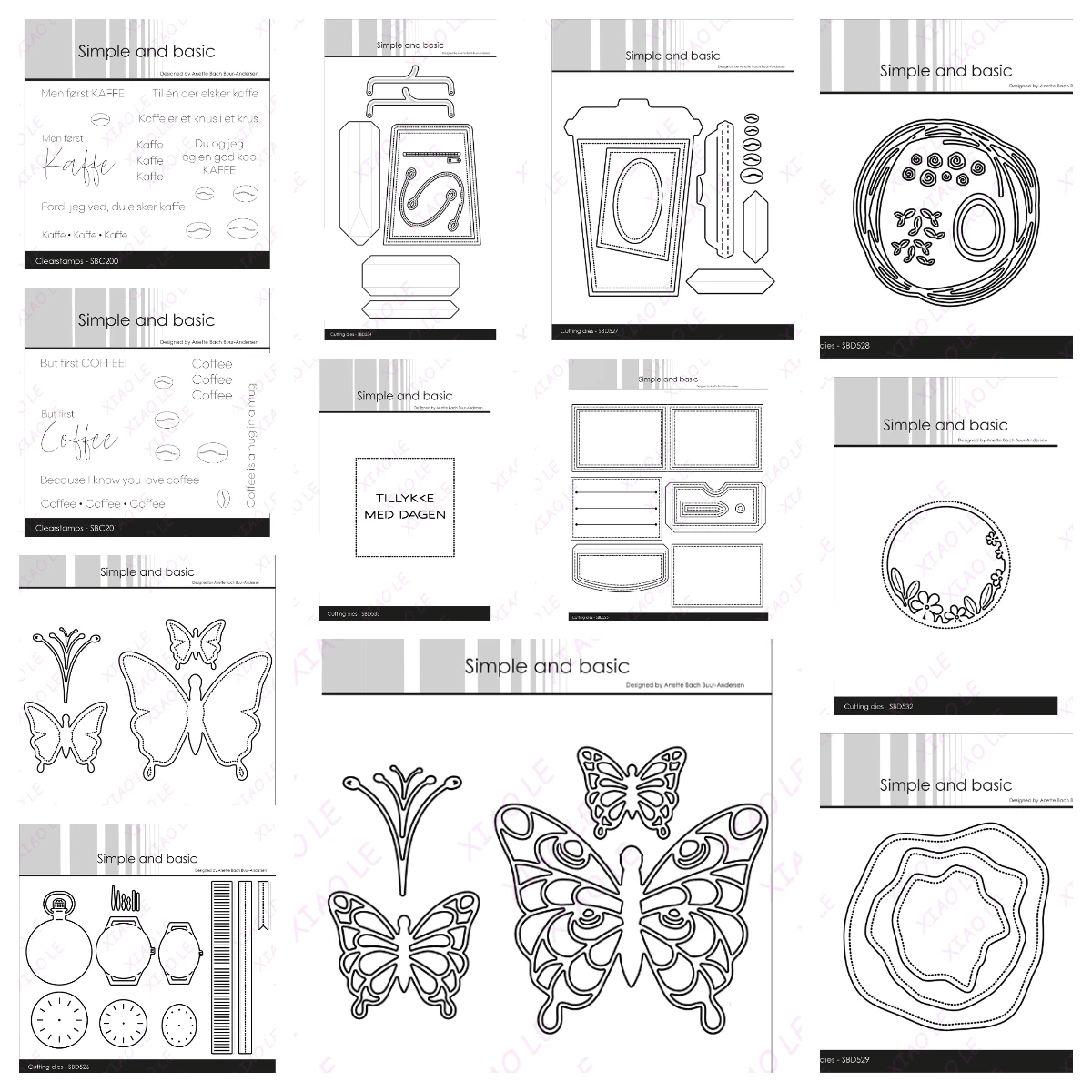 

Butterflies Window with Foliage Metal Cutting Dies Silicone Stamps Scrapbooking New Make Photo Album Card Diy Paper Embossing