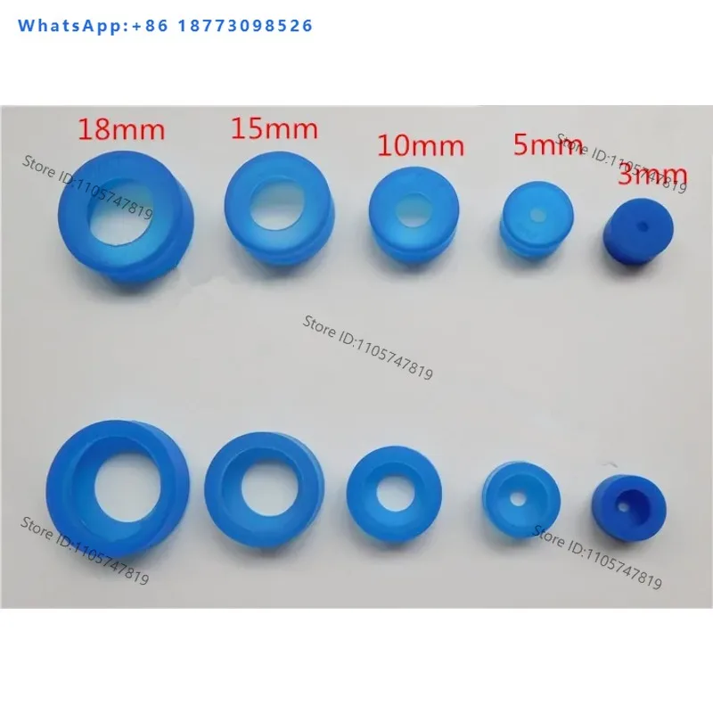 Laparoscopic sealing cap 3mm 5mm 10mm 15mm 18mm expanded silicone membrane