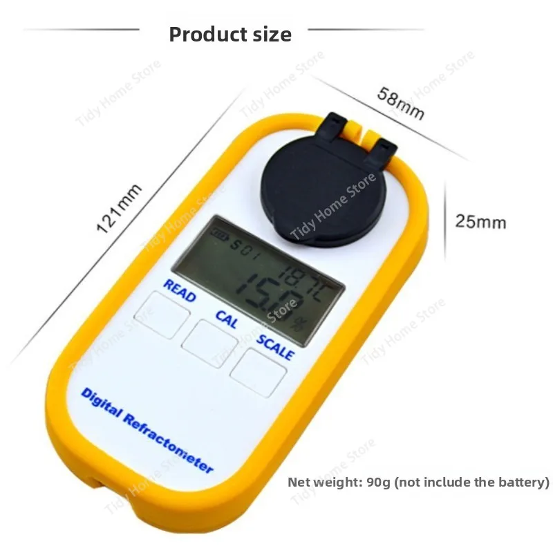Ethylene glycol freezing point tester, electronic urea measurement, antifreeze instrument, high-precision digital display