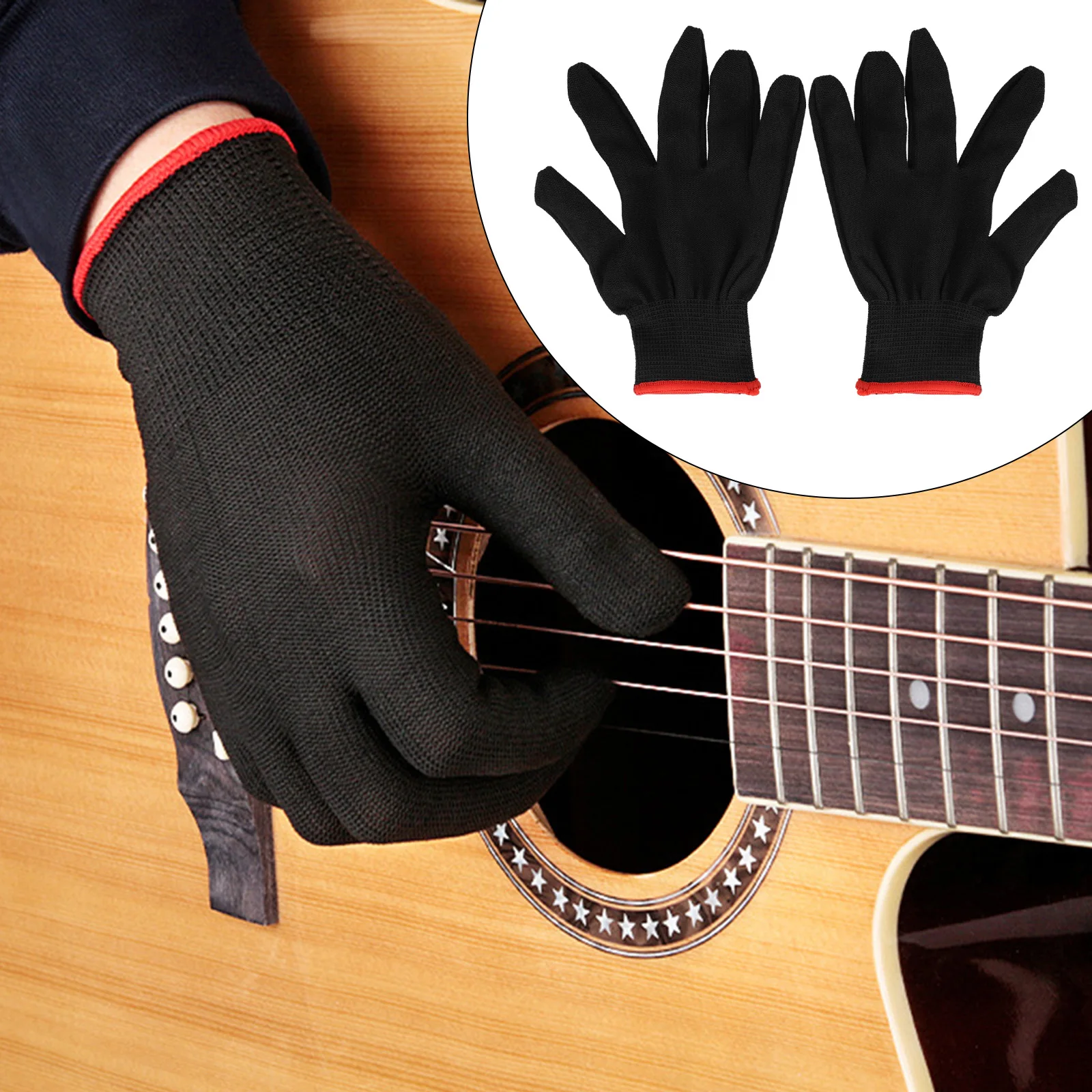 Anti Pain Finger Guitar Specifications Package Content Ukulele Anti Pain Finger Left Hand Guitar Gloves Violin