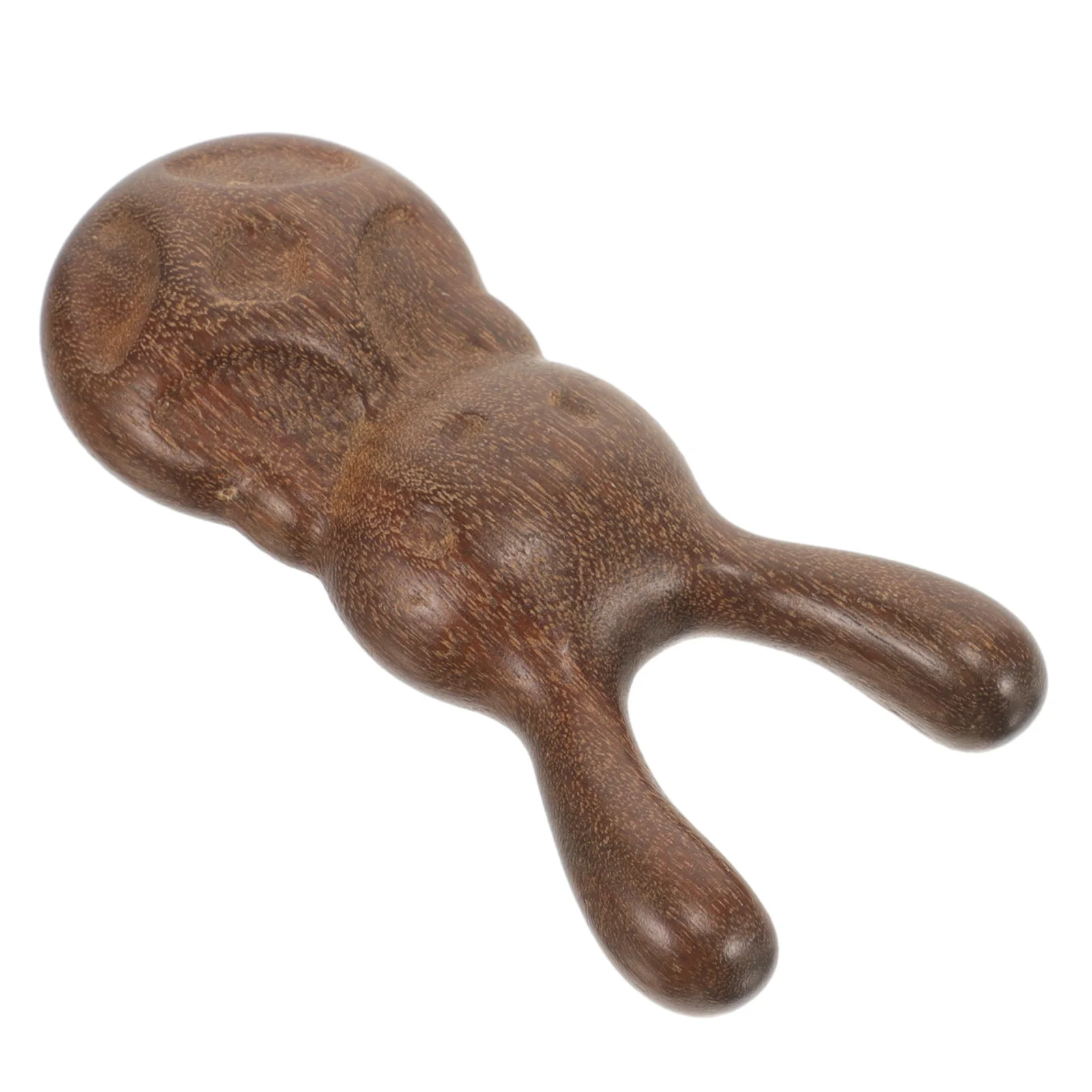 أداة تدليك خشبية محمولة خفيفة الوزن مدلك غوا شا للوجه والجسم وتخفيف نقاط الوخز وقضيب كشط للعناية بالوجه أثناء السفر