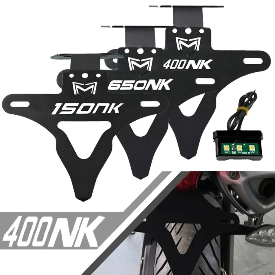 

FOR CFMOTO CF 400NK 650NK 150NK 150 650 400 NK Motorcycle License Plate Bracket Licence Registration Holder 2024 2023 2016-2018