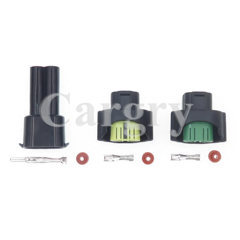 1 Set 2P 6189-0935 AC Assembly Auto Fog Lamp Socket Wire Plug Equivalent For Japanese IAT MAT Applications Mazda Toyota