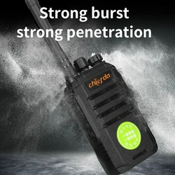 Chierda CD15 Mini Walkie Talkie Rechargeable Walkie-Talkies 1 or 2 Pcs PTT PMR446 Long Range Portable Two-way Radio for hunting