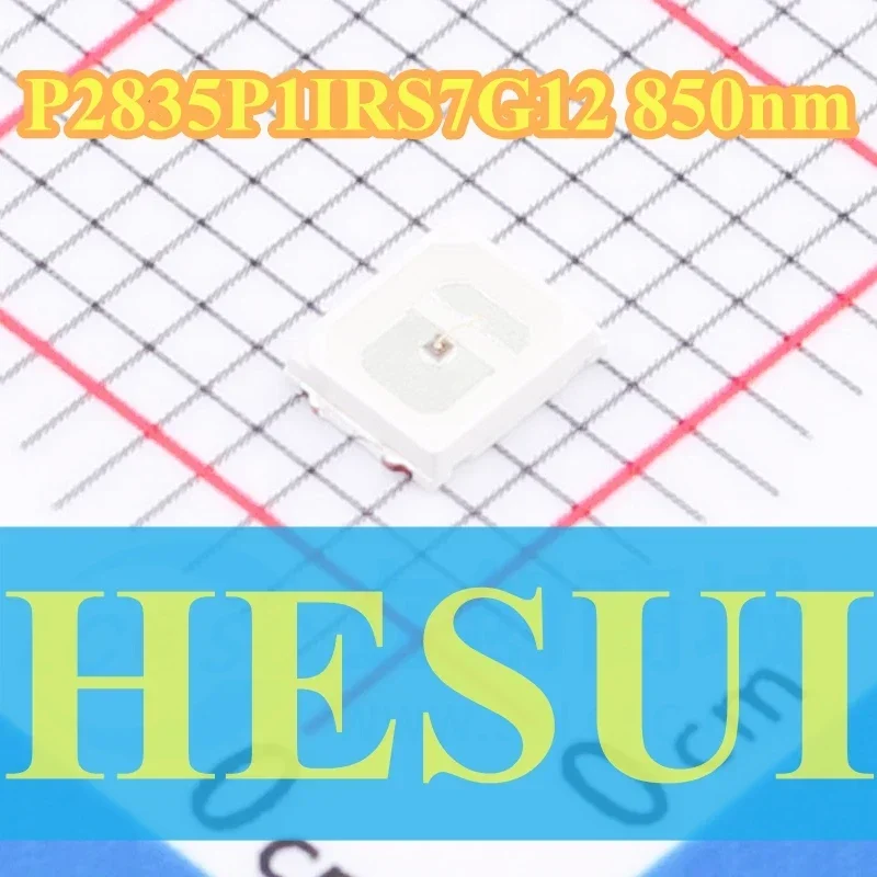 1/50PCS Infrared emission tube P2835P1IRS7G12 850nm Original  SMD 3.5x2.8mm