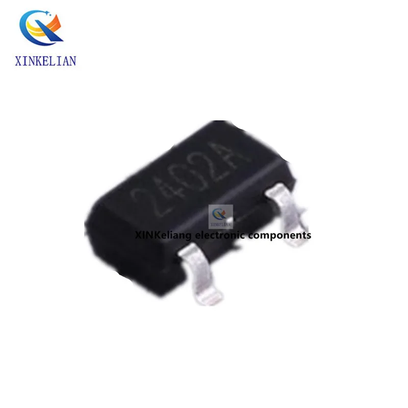 10PCS SC2402SO-N Bipolar Latching Hall Switch Device 2402 SOT-23 Surface-Mount Hall Sensor
