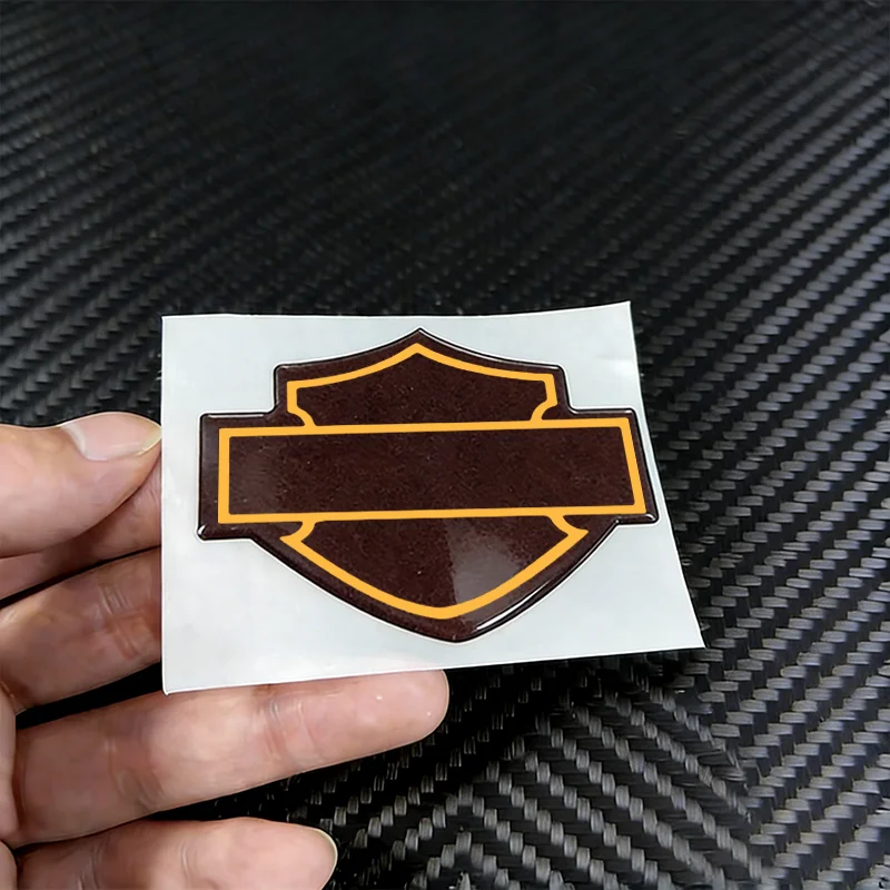 Gel 3D Sticker Logo Motorcycle Tank Helmet Emble For Harley Davidson Electra Glide Ultra Classic 1250 S PA 1250S PA1250 X48 883